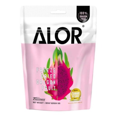 Alor Freeze Dried Dragon Fruit 15g