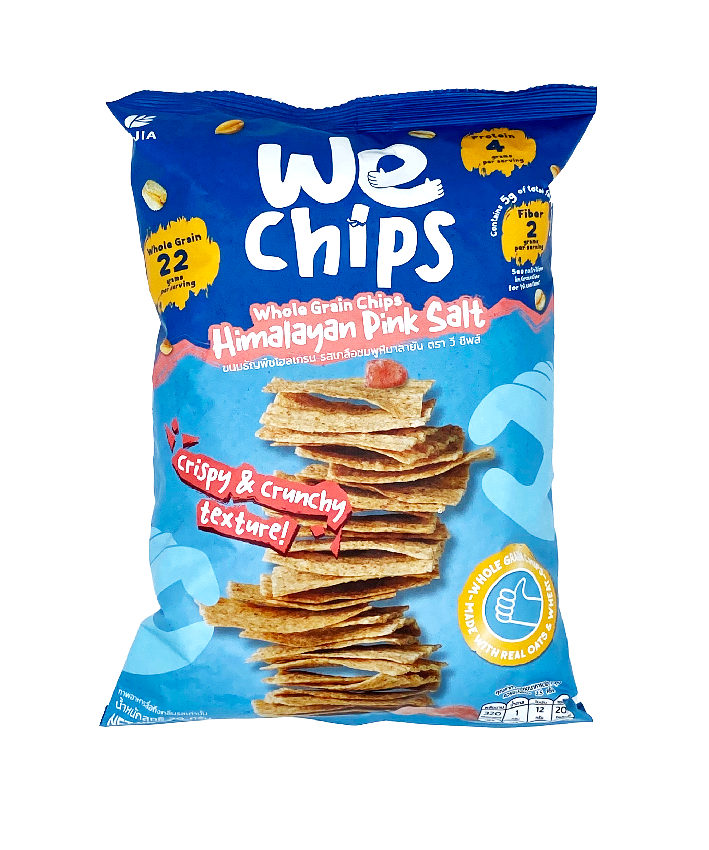 We Chips Whole Grain Chips Himalayan Pink Salt Flavor 70g