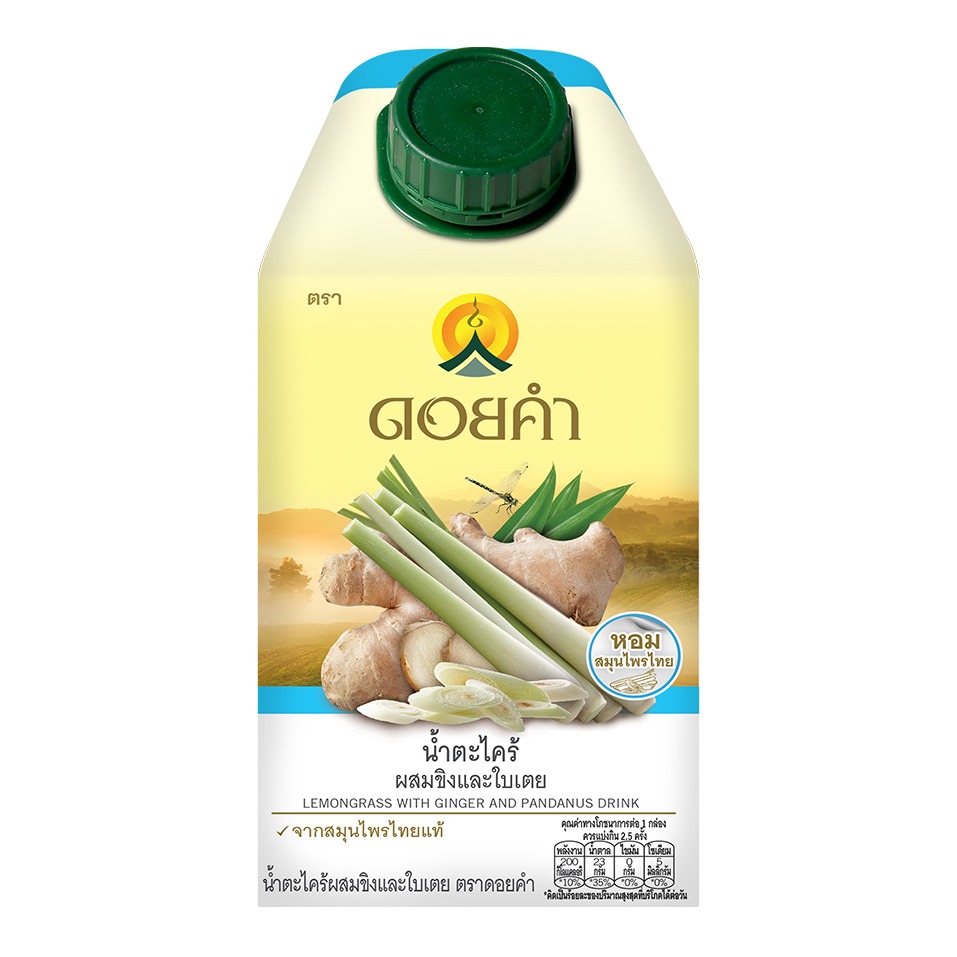 Lemongrass with Ginger and Pandanus Drink 500ml