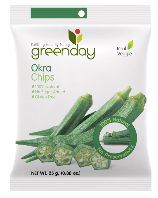 Greenday Okra Chips