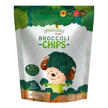 Happy Fruit Farm Broccoli Chip (4bag x 9g)