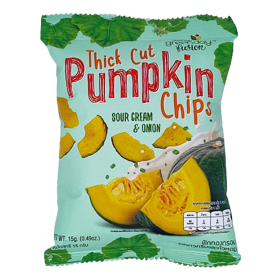 Greenday Thick Cut Pumpkin Sour Cream & Onion Flavor