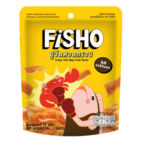 Fisho - Crispy Crab Stick Snack Original Flavor 30g